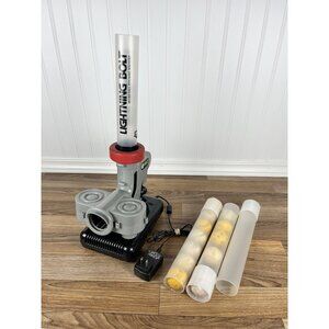 SKLZ Pro Lightning Bolt Automatic Pitching Machine 10 Balls W/ Adapter - Working